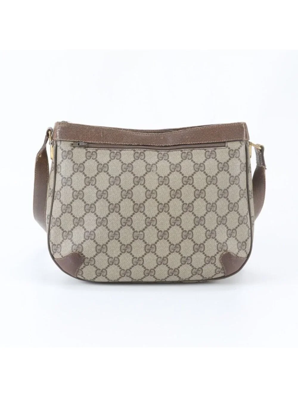 ★SOLD★ Gucci Vintage GG Supreme Leather Shoulder Bag Crossbody Hand Tote - Picture 3 of 11